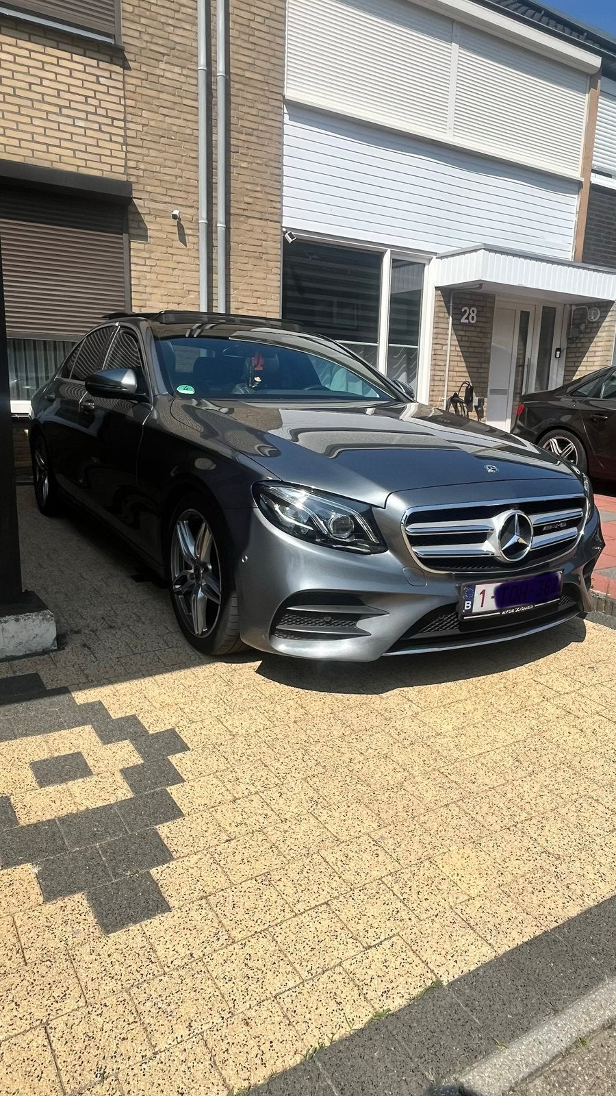 E 200 d 9G-TRONIC AMG Line 2l, Autos, Cuir, Achat, Noir, Automatique