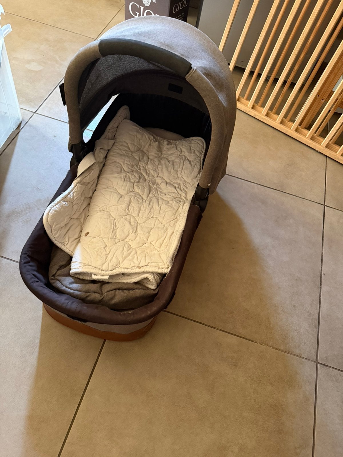 Baby reis wagen, Ophalen, Gebruikt