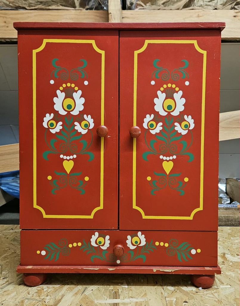 Kleerkast voor poppenkleren, Ophalen, Gebruikt, Poppenhuis