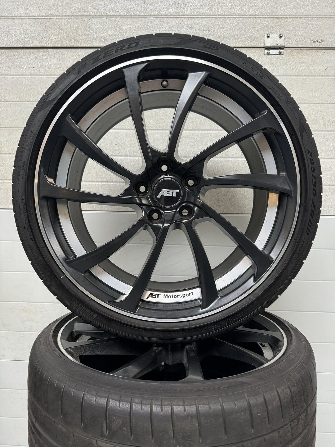 DEMO 22’’ ABT ORIG AUDI PORSCHE  ZOMERBANDEN, Auto-onderdelen, Gebruikt, -, 285 mm, -