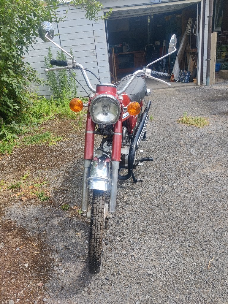 Suzuki ac 50 ( 50cc), Klasse B (45 km/u), 50 cc, 5 versnellingen, Ophalen