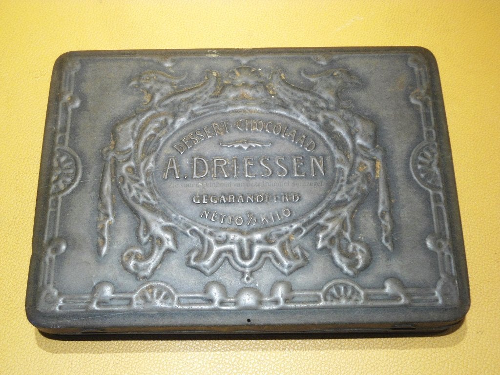A. Driessen. Dessert Chocolaad., Verzamelen, Ophalen, Gebruikt