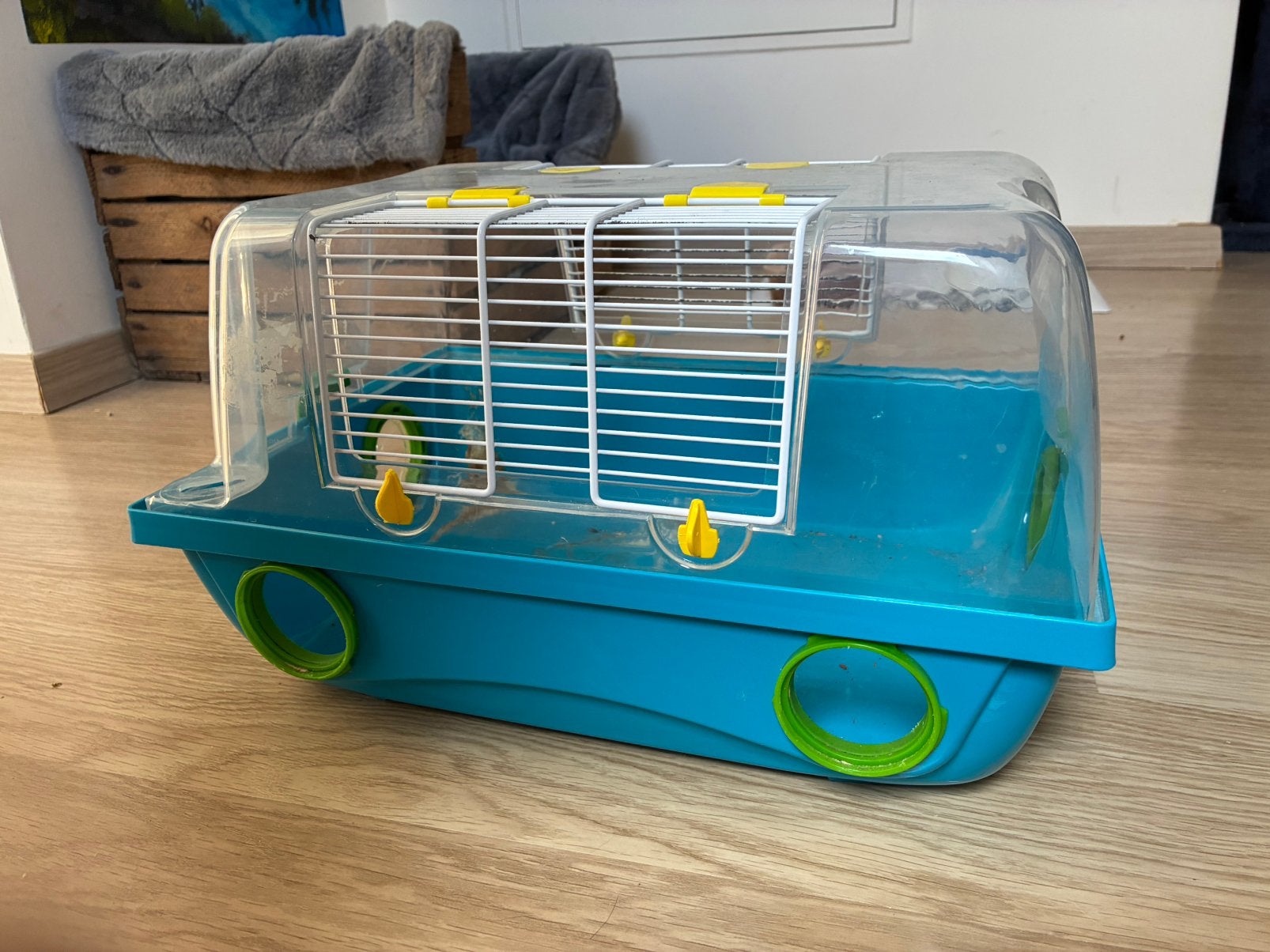 Hamster kooi + enorm veel accessoires inbegrepen, Kooi, 60 tot 90 cm, Minder dan 75 cm, Ophalen of Verzenden