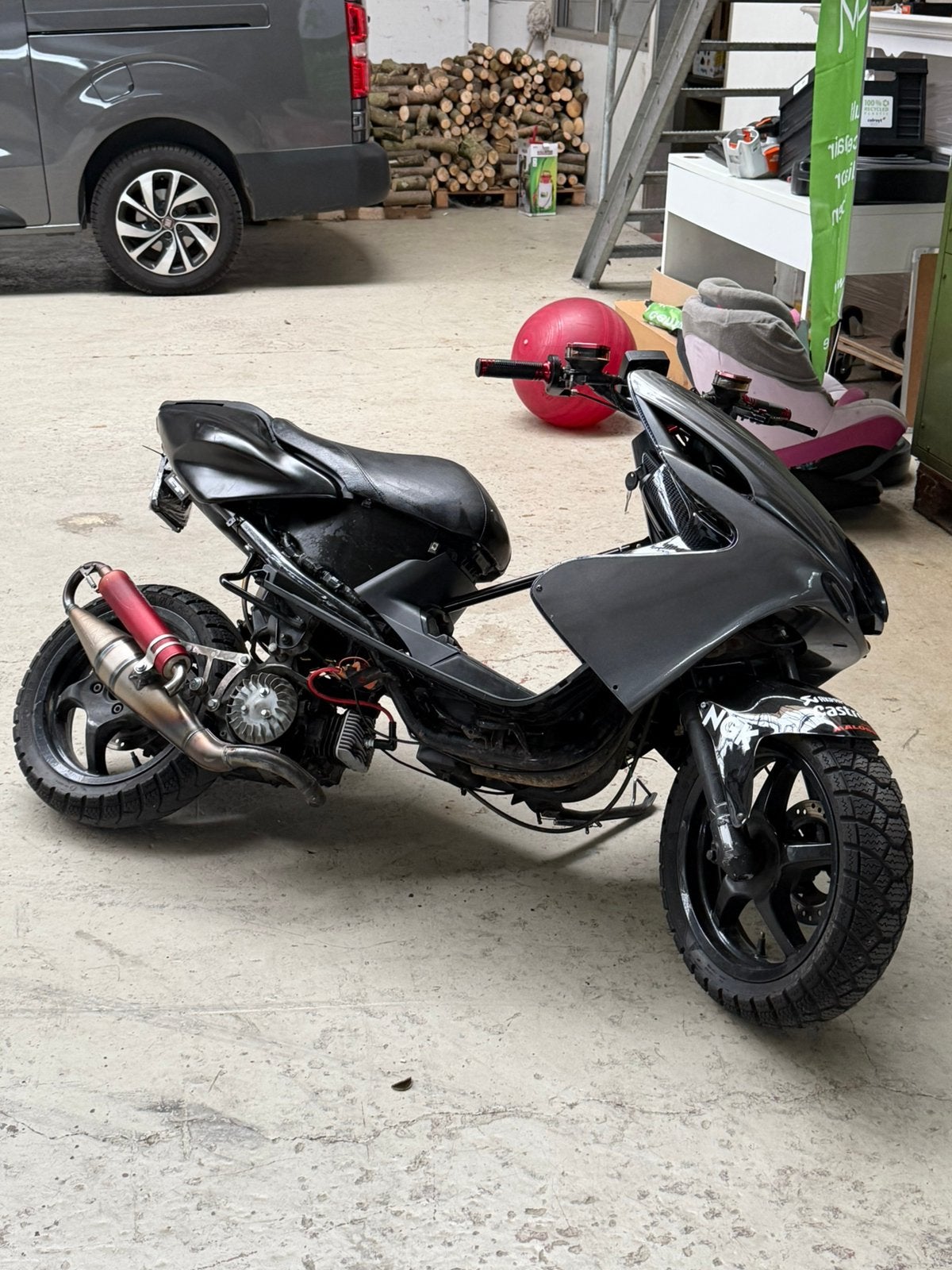 Aerox project te koop a klasse, Ophalen, Tweetakt, Gebruikt, Yamaha