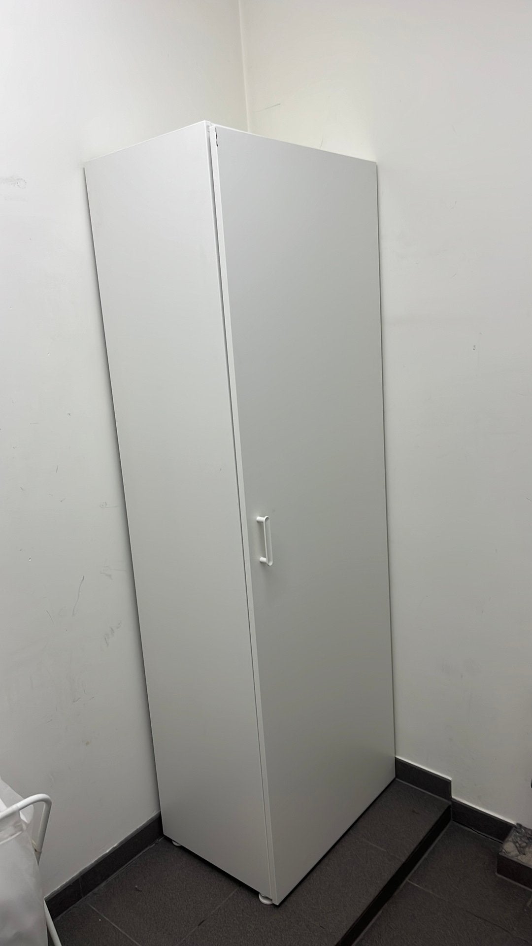 IKEA Kledingkast Wit met Legplank en Kledingroede, Enlèvement, Comme neuf