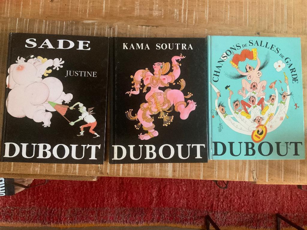 3 livres illustrés par A.Dubout - Éditions Michèle Trinckvel, Plusieurs BD, Enlèvement ou Envoi, Dubout, Comme neuf