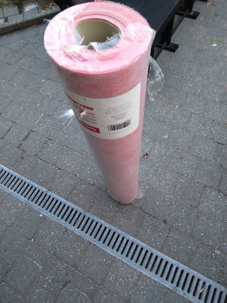 Kerdidoek, waterdichting technicel  rol 30m, Ophalen, Nieuw, Overige typen