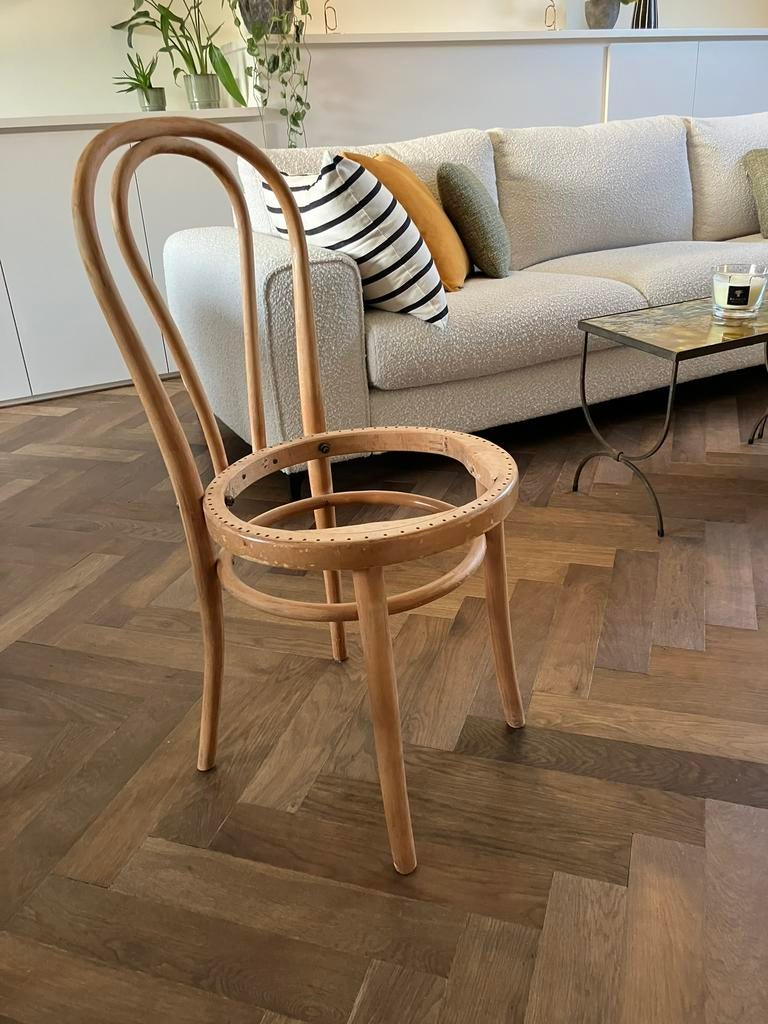 Set van 6 stoelen in Thonet nr. 18-stijl, te restaureren, Huis en Inrichting, Stoelen, Ophalen, Gebruikt, Thonet, Vijf, Zes of meer stoelen