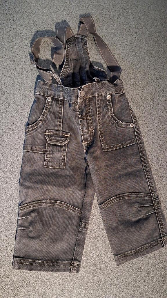 Jeanssalopet  baby Noppies maat 80, Kinderen en Baby's, Babykleding | Maat 80, Broekje, Ophalen of Verzenden, Zo goed als nieuw