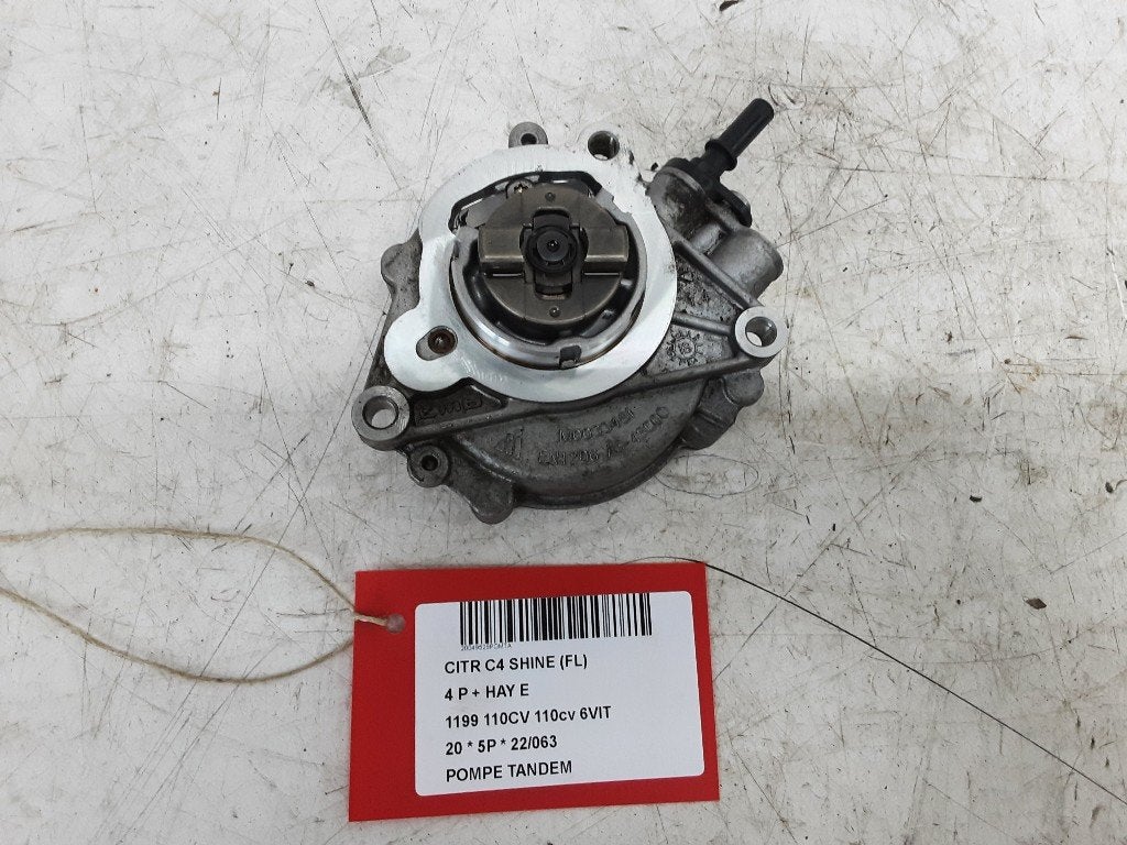 VACUUM POMPE Citroën C4 Cactus (0B / 0P) (9812133880), Citroën, Kontakt-citroen@citroen.com, Utilisé, Citroën Deutschland GmbH