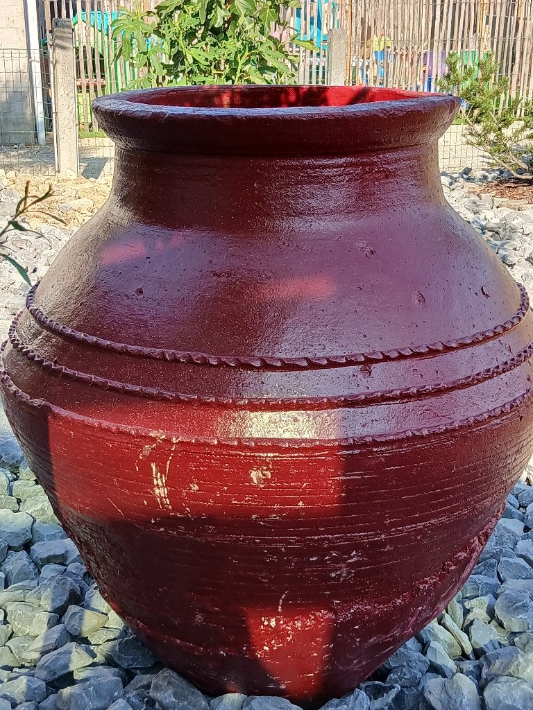 tuinbeeld & xxxl Griekse terracotta tuinvaas & kruik & vaas, Ophalen, Gebruikt, Overige materialen, Abstract beeld