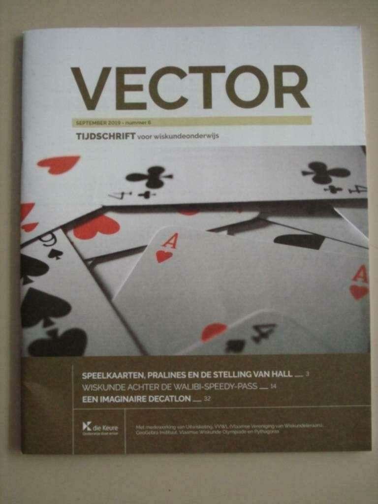 Vector Tijdschrift voor wiskundeonderwijs 2019 nummer 6, Envoi, 1980 à nos jours, Journal ou Magazine