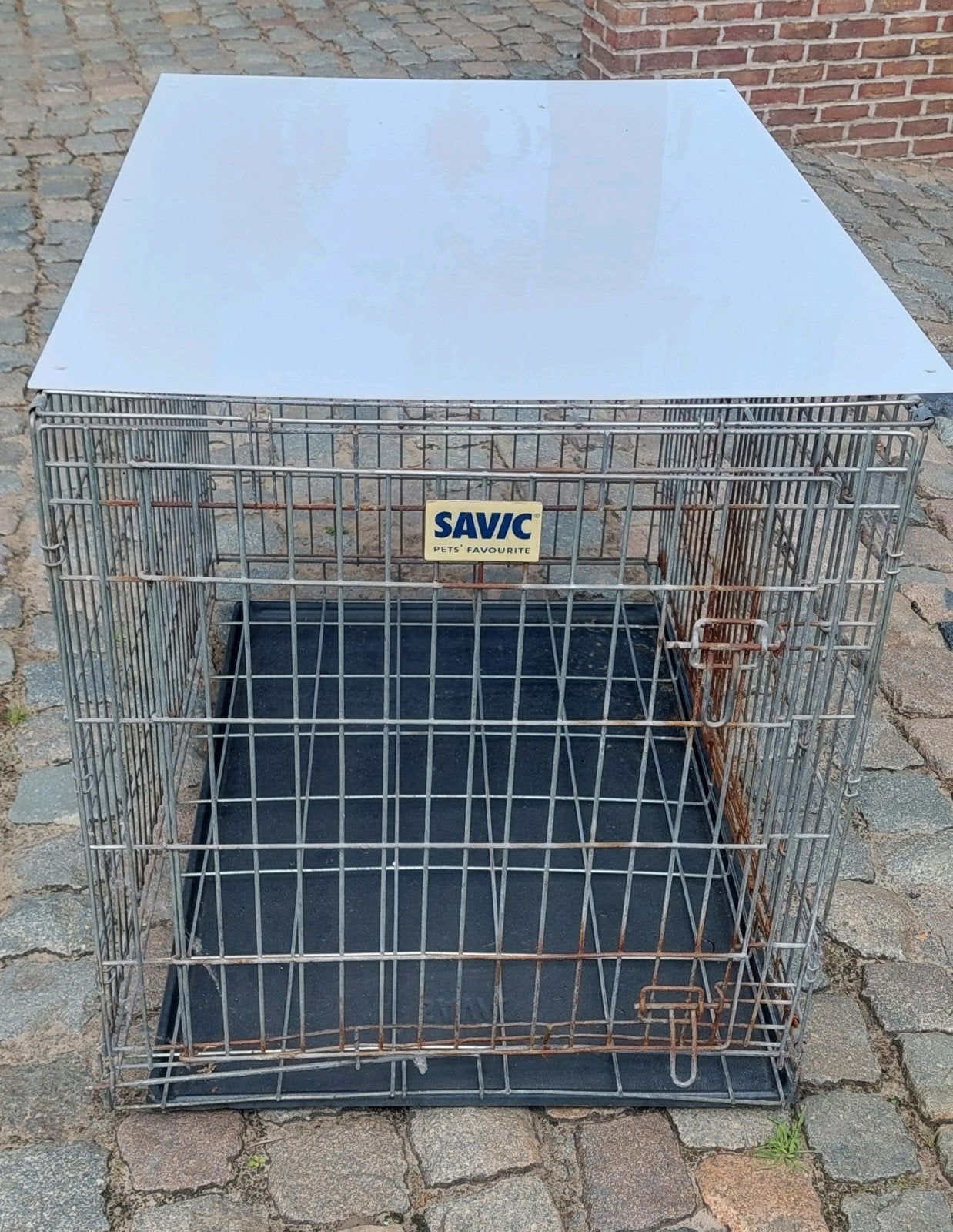 Cage pour chien Savic, grande cage pour chien avec fond en p, Animaux & Accessoires, Enlèvement