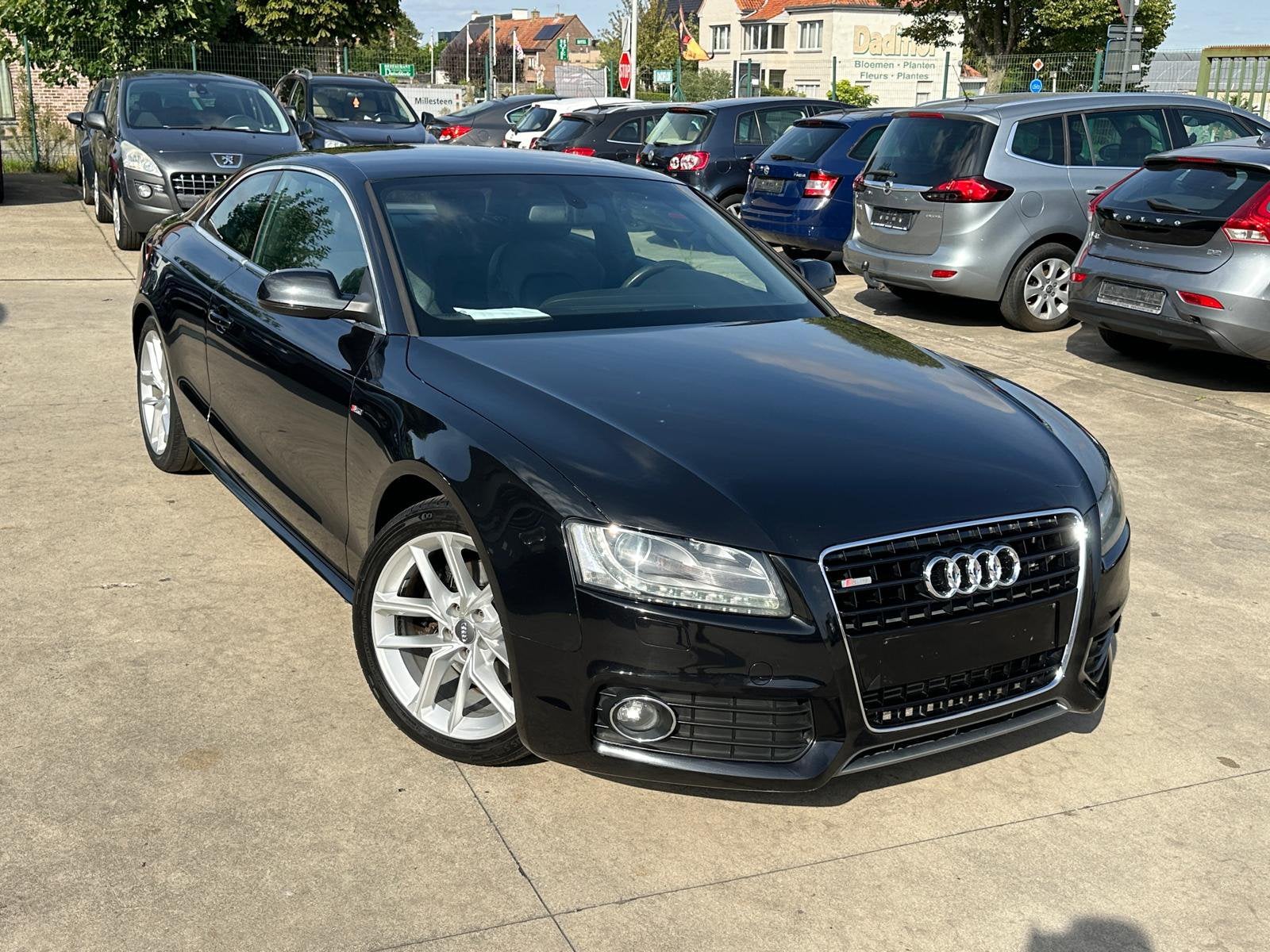 Audi A5 S-Line 1,8 L à essence 137000 KLM, Autos, Cuir, Euro 5, Achat, Entreprise