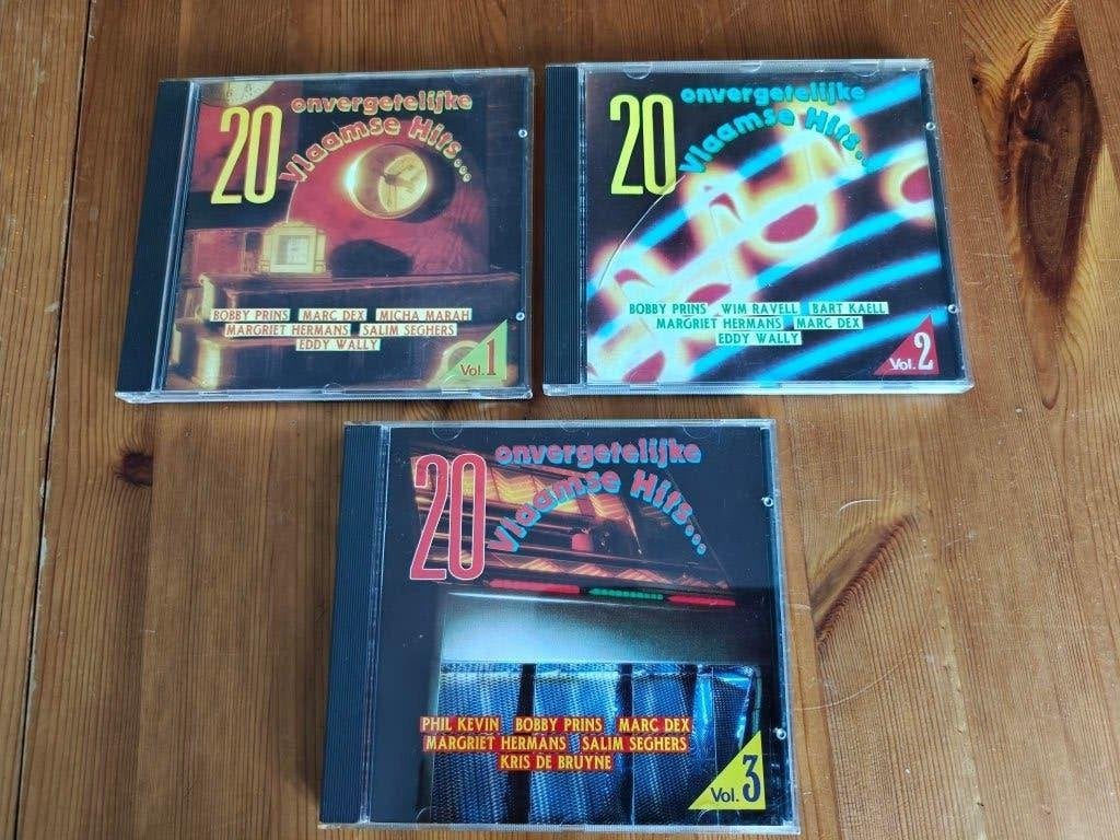 3 cd's Vlaamse Hits, Cd's en Dvd's, Ophalen of Verzenden, Gebruikt, Levenslied of Smartlap