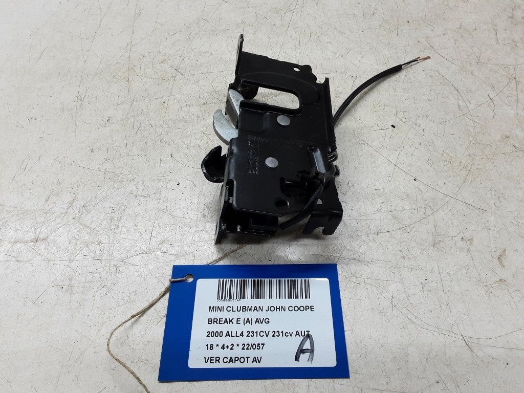 SERRURE CAPOT Mini Clubman (F54) (730056906), Utilisé, Mini