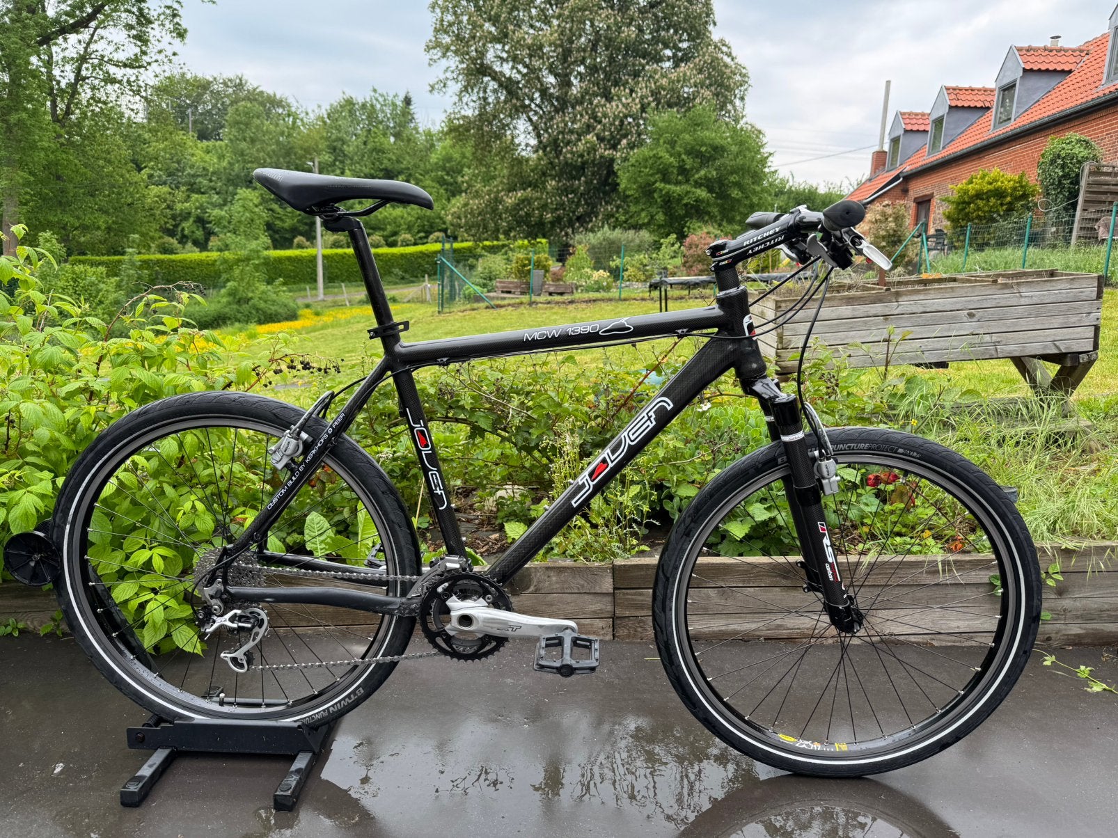 Vélo Joven carbone taille L Magura/XT, Enlèvement, Utilisé, Frein sur jante, Vitesses