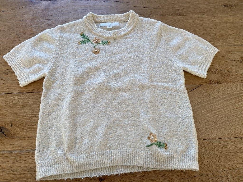 Geel bloesje met bloemetjes Zara, Gebruikt, Meisje, Ophalen of Verzenden, Zara