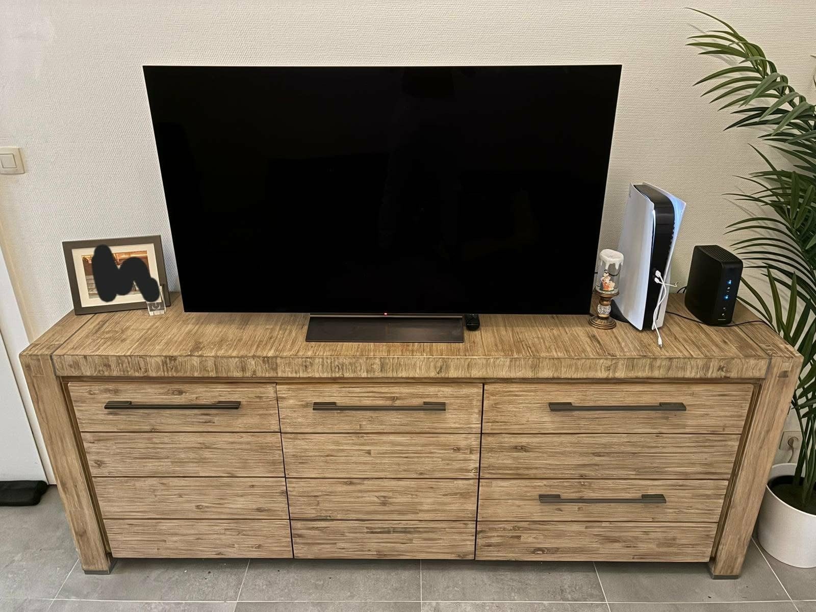 Magnifique buffet, Avec tiroir(s), 25 à 50 cm, 200 cm ou plus, Comme neuf