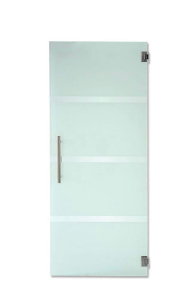Porte en verre sécurit NEUVE, Bricolage & Construction, Châssis & Portes coulissantes, Enlèvement, Neuf