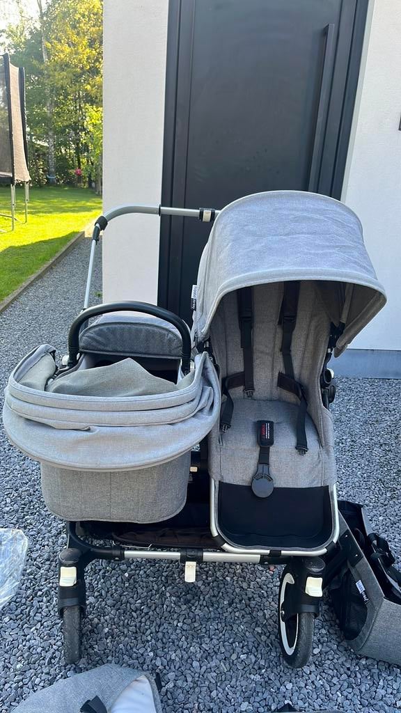 Bugaboo donkey2 duo buggy, Kinderen en Baby's, Kinderwagens en Combinaties, Ophalen, Zo goed als nieuw, Bugaboo, Duowagen
