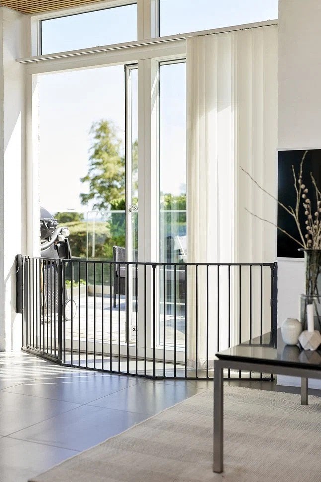 Clôture de sécurité BabyDan Olaf XX Wide, Aluminium, Comme neuf, Enlèvement, 115 cm ou plus