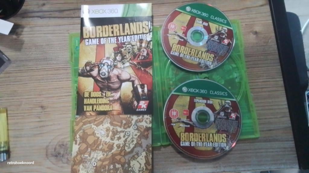 Édition jeu de l'année Borderlands - Xbox 360, Envoi