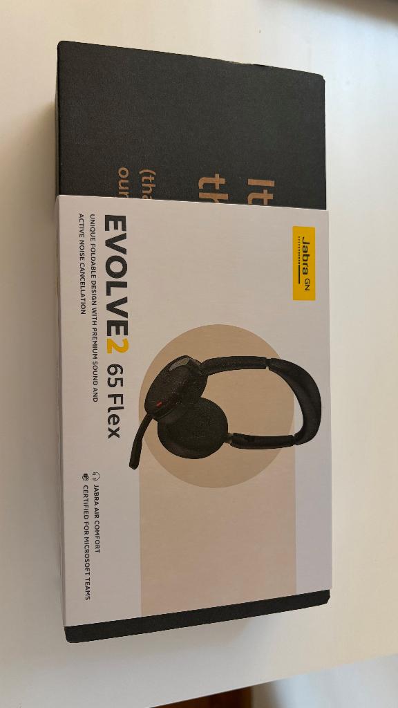 Casque micro avec ANC Java Evolve2 65 NEUF !, Neuf, Casque gamer, Enlèvement, Over-ear