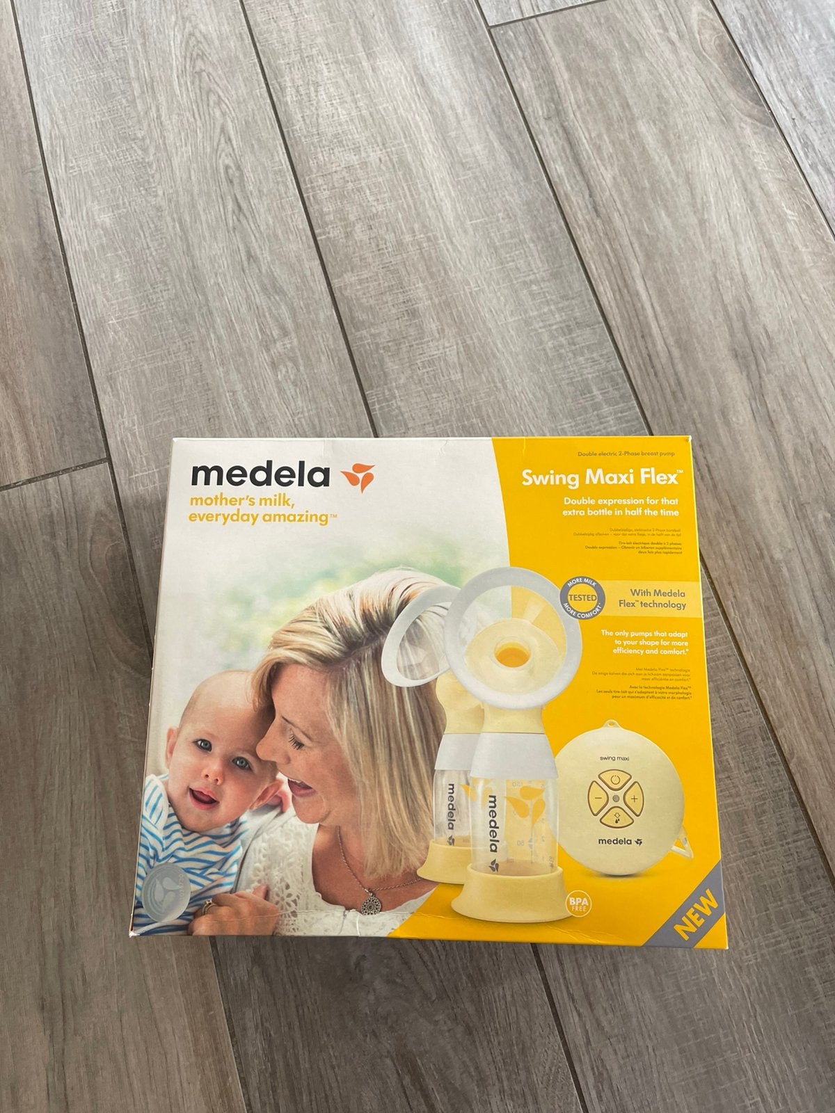Medela kolf toestel, Ophalen, Gebruikt