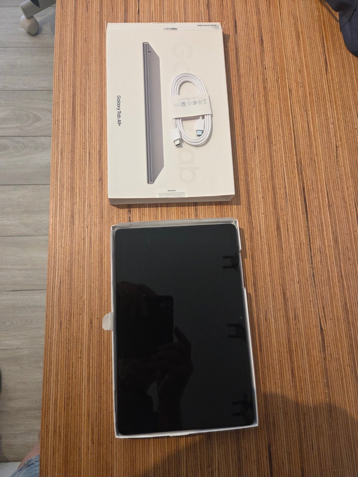 samsung galaxy tab A9+, Ophalen