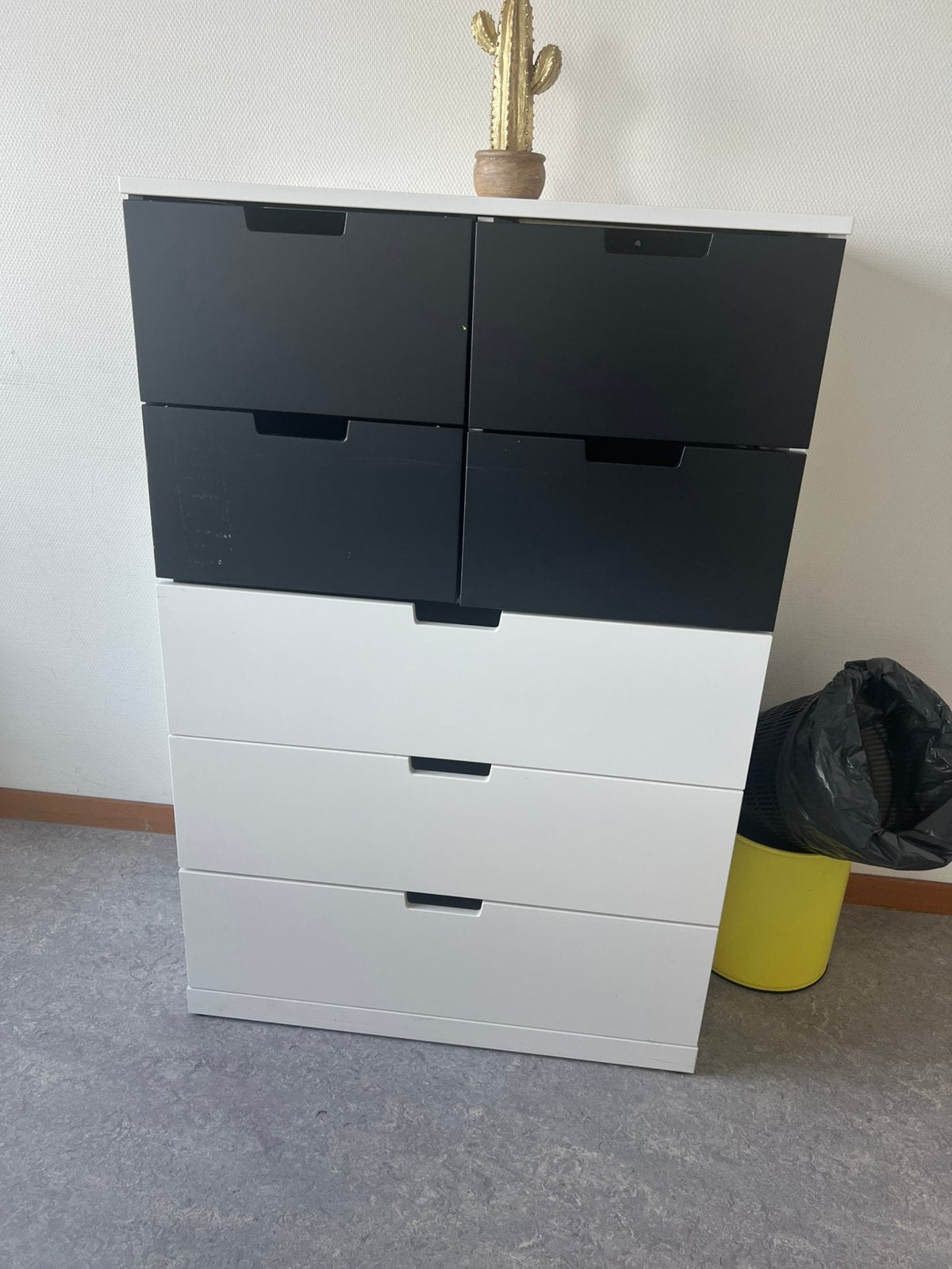 Commode bicolor, Enlèvement, Utilisé
