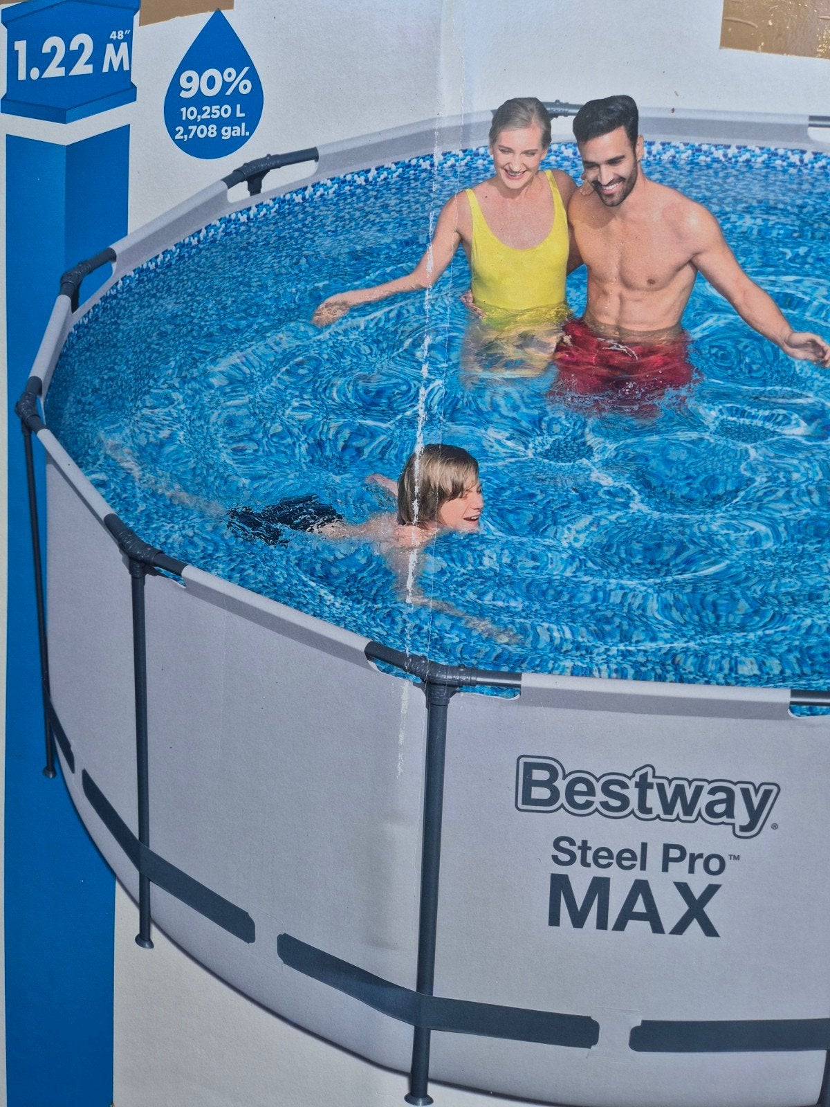 Bestway Pro Max Steel te koop !!, Jardin & Terrasse, Accessoires de piscine, Enlèvement