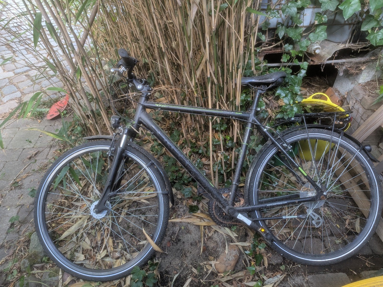 Fiets, Gebruikt, Vering, Velgrem, 57 tot 61 cm