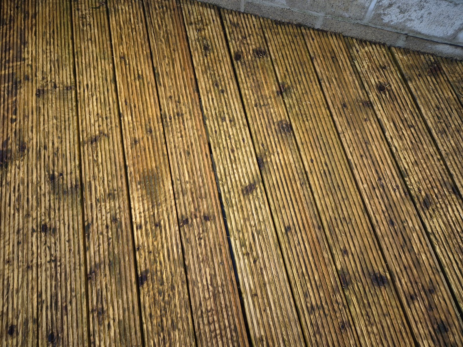 Terrasse en bois 6m/3m, Enlèvement, Comme neuf, Bois, 6 mètres ou plus