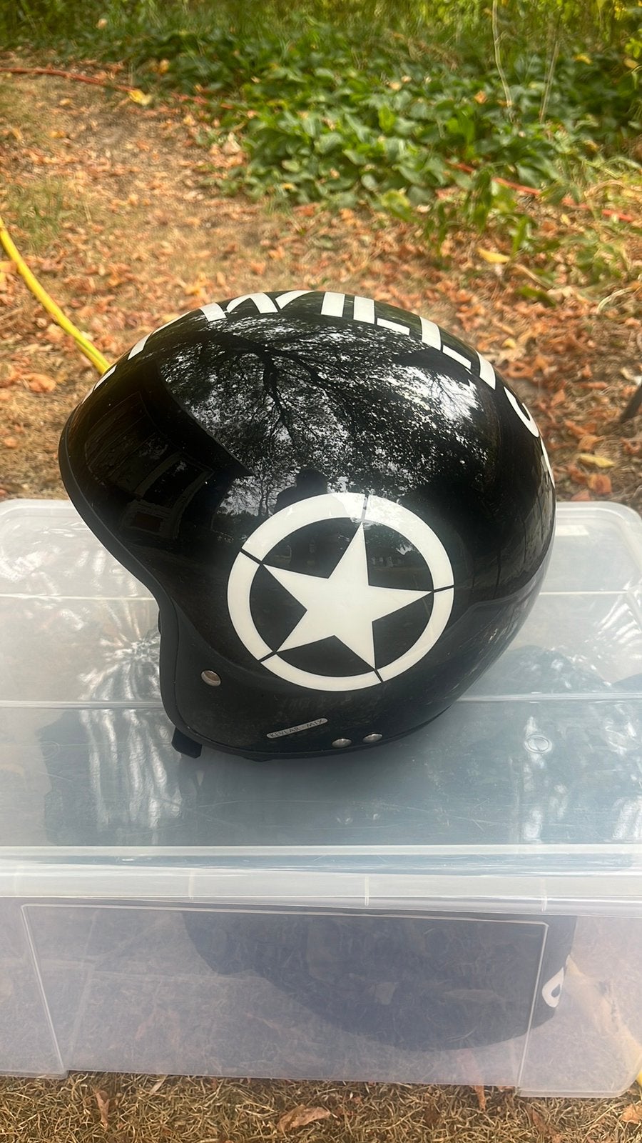 Helm vintage star, Ophalen of Verzenden, Zo goed als nieuw, Extra small of kleiner