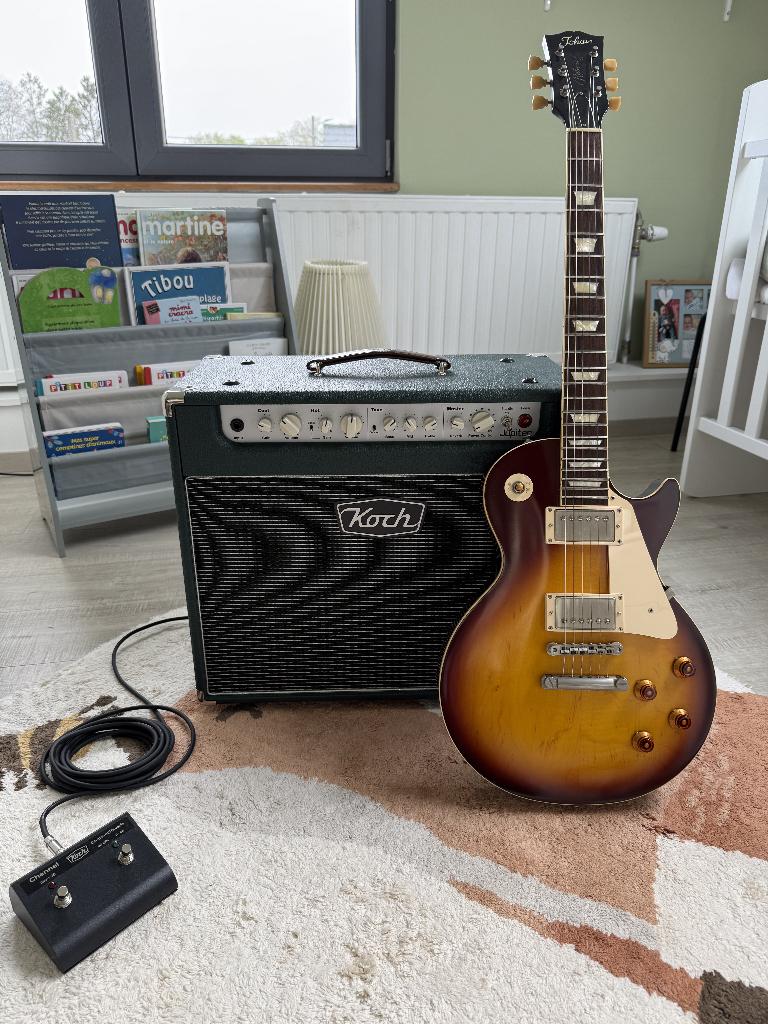 Tokai Love Rock (Old Reborn) Premium LS-196 Semi Gloss Relic, Enlèvement, Comme neuf, Solid body, Autres marques