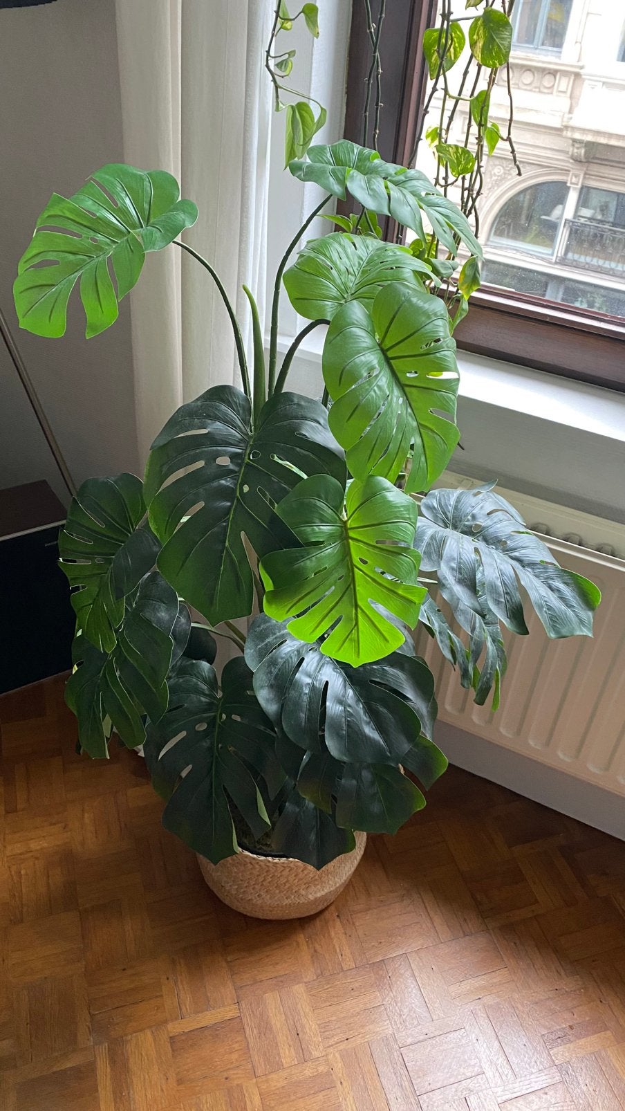Nep plant plastic monstera 120 cm, Enlèvement