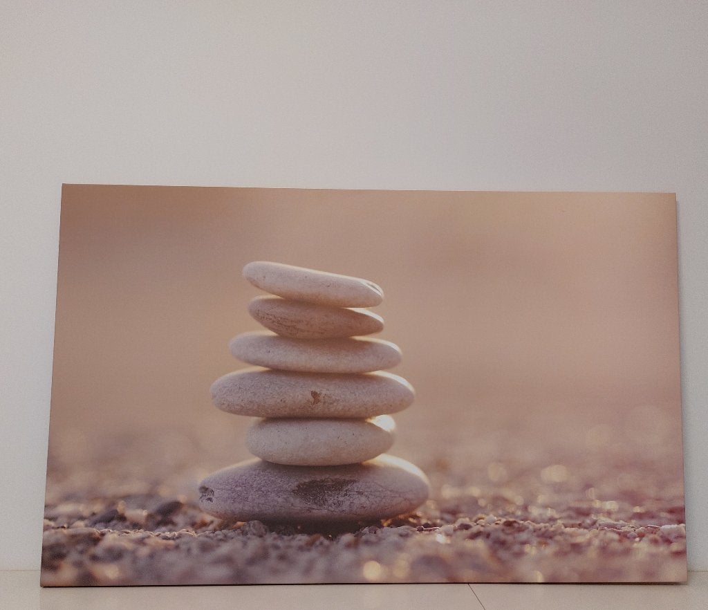 Mooi, groot canvas, muurdecoratie., Ophalen