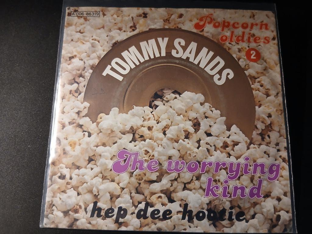 Tommy Sands – The Worrying Kind - Popcorn Oldies – 2, Cd's en Dvd's, 7 inch, Single, Ophalen of Verzenden, Zo goed als nieuw