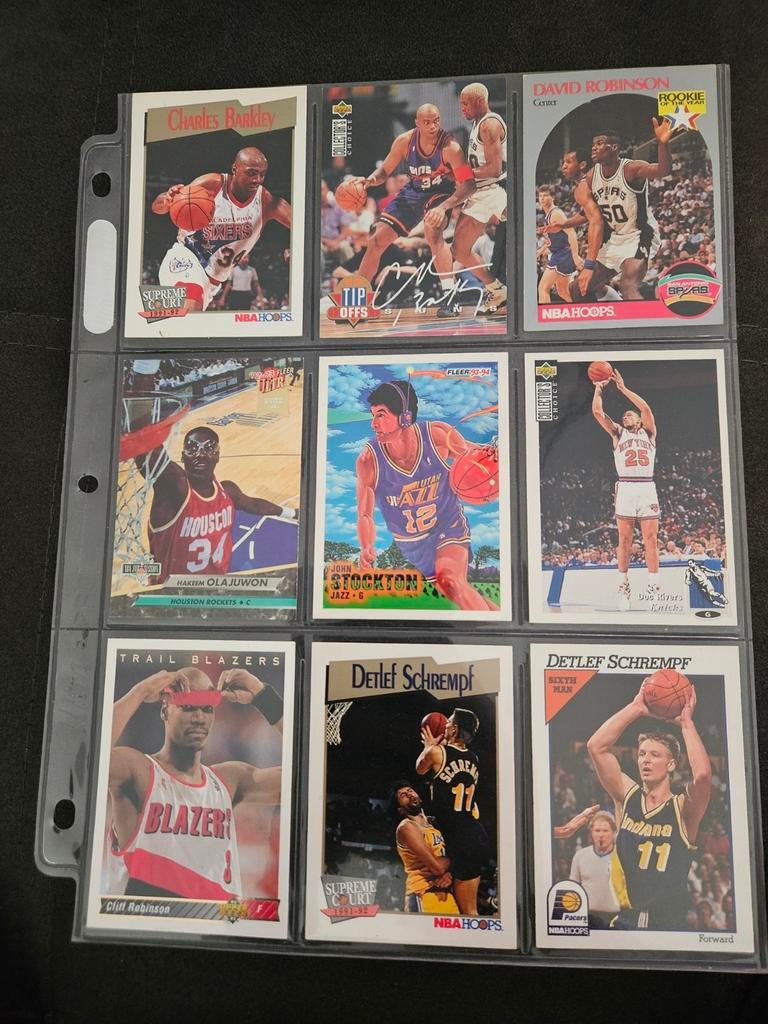 61 nba cards vroegere spelers in perfecte staat, Ophalen of Verzenden, Zo goed als nieuw, Overige typen