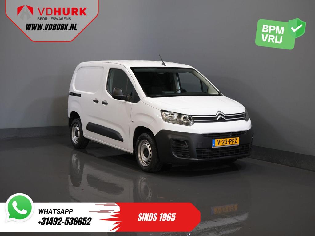 Citroën Berlingo 1.2 PureTech 110 pk BENZINE Airco/ Cruise/, Achat, Entreprise, Citroën, Electronic Stability Program (ESP)