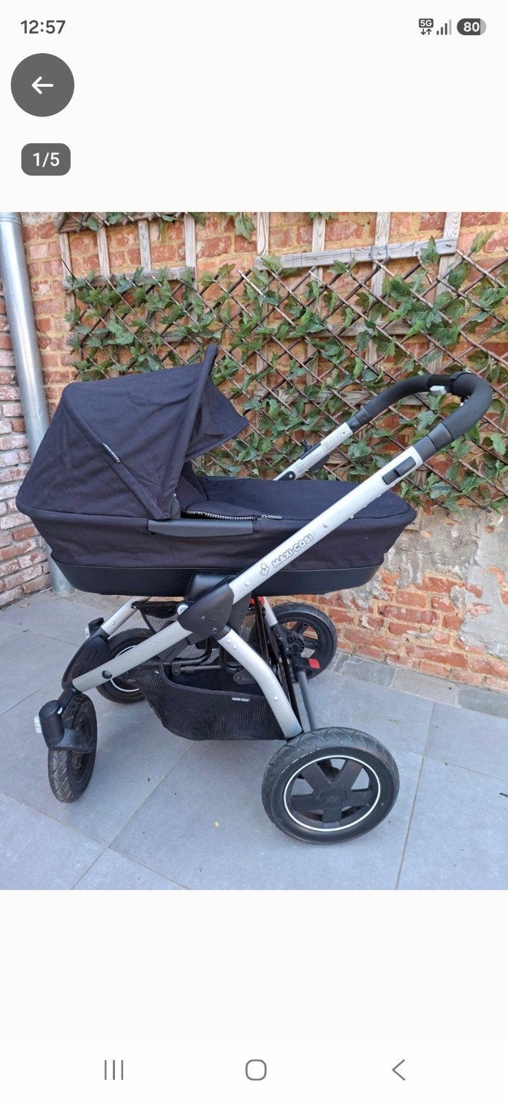 maxi cosi mura 3 in 1, Kinderen en Baby's, Ophalen, Zo goed als nieuw