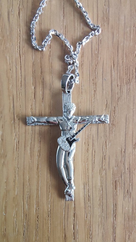 Johnny Hallyday Cross, Verzenden, Zilver, Zilver