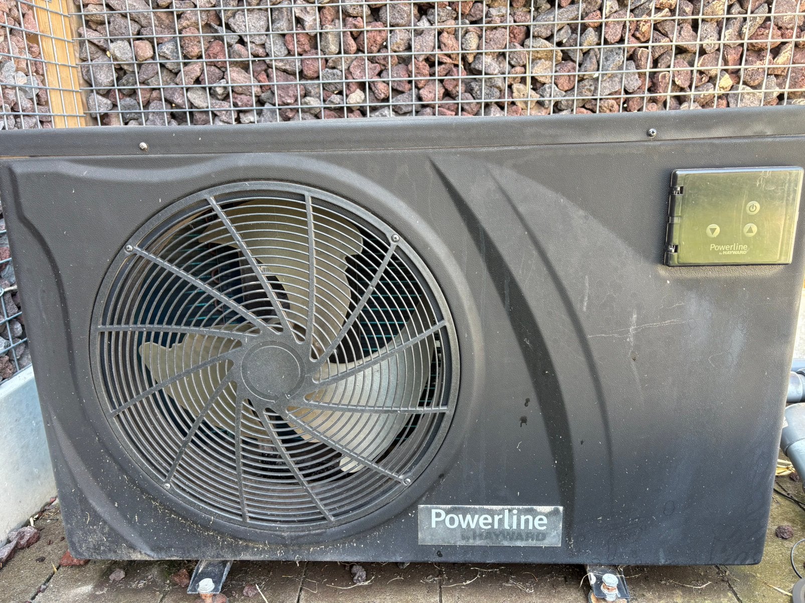 Warmtepomp zwembad, Ophalen, Zo goed als nieuw