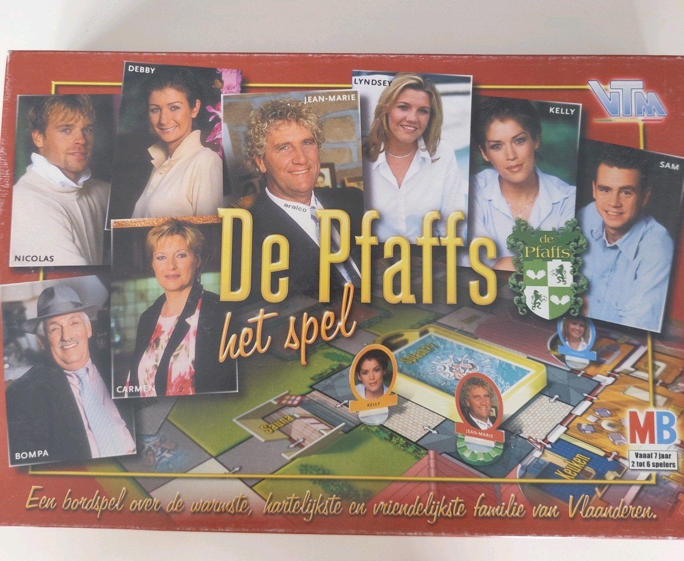 De Pfaffs gezelschapsspel in prima staat, Ophalen