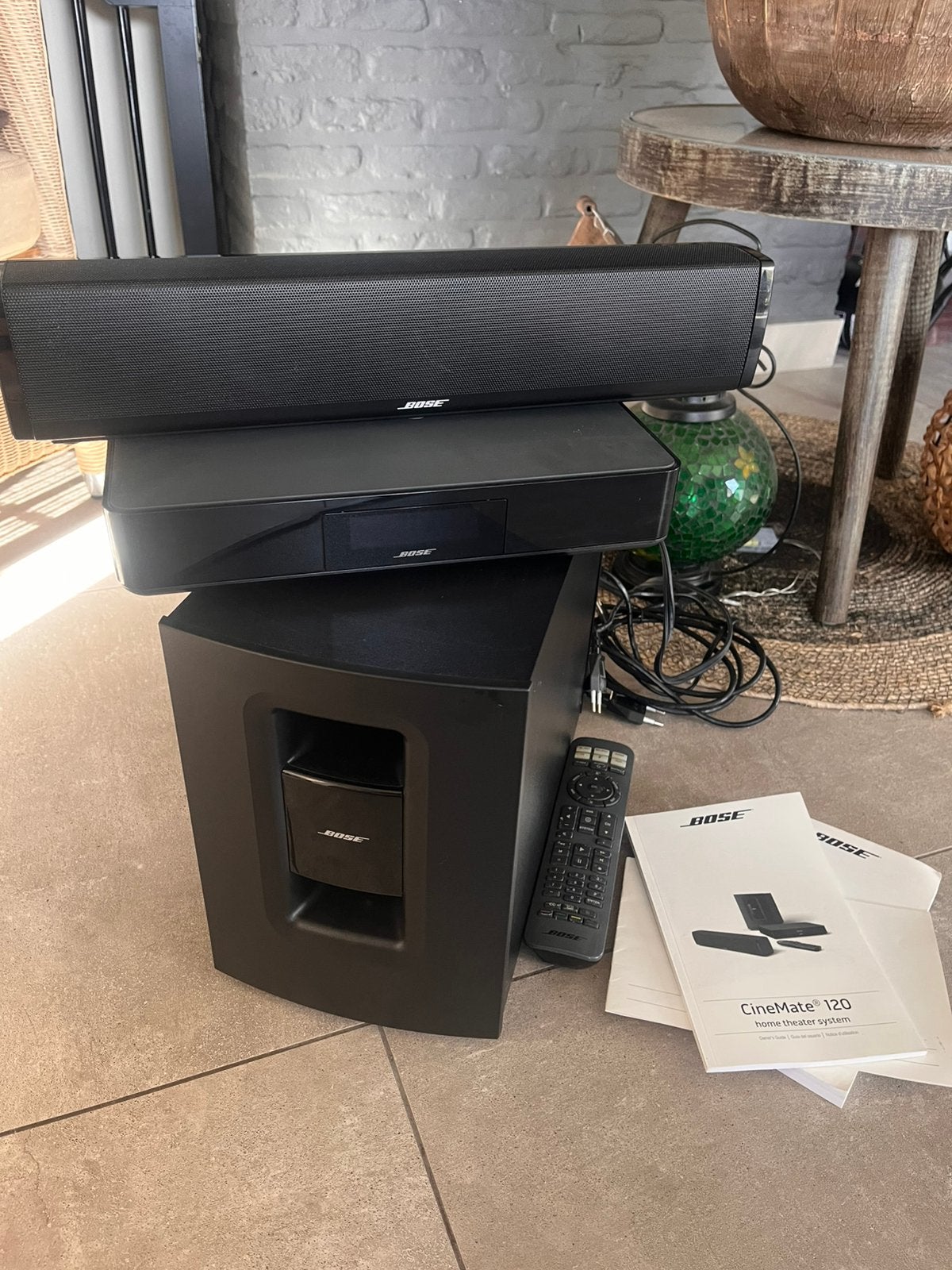 Bose Cinemate 120, Enlèvement, Comme neuf