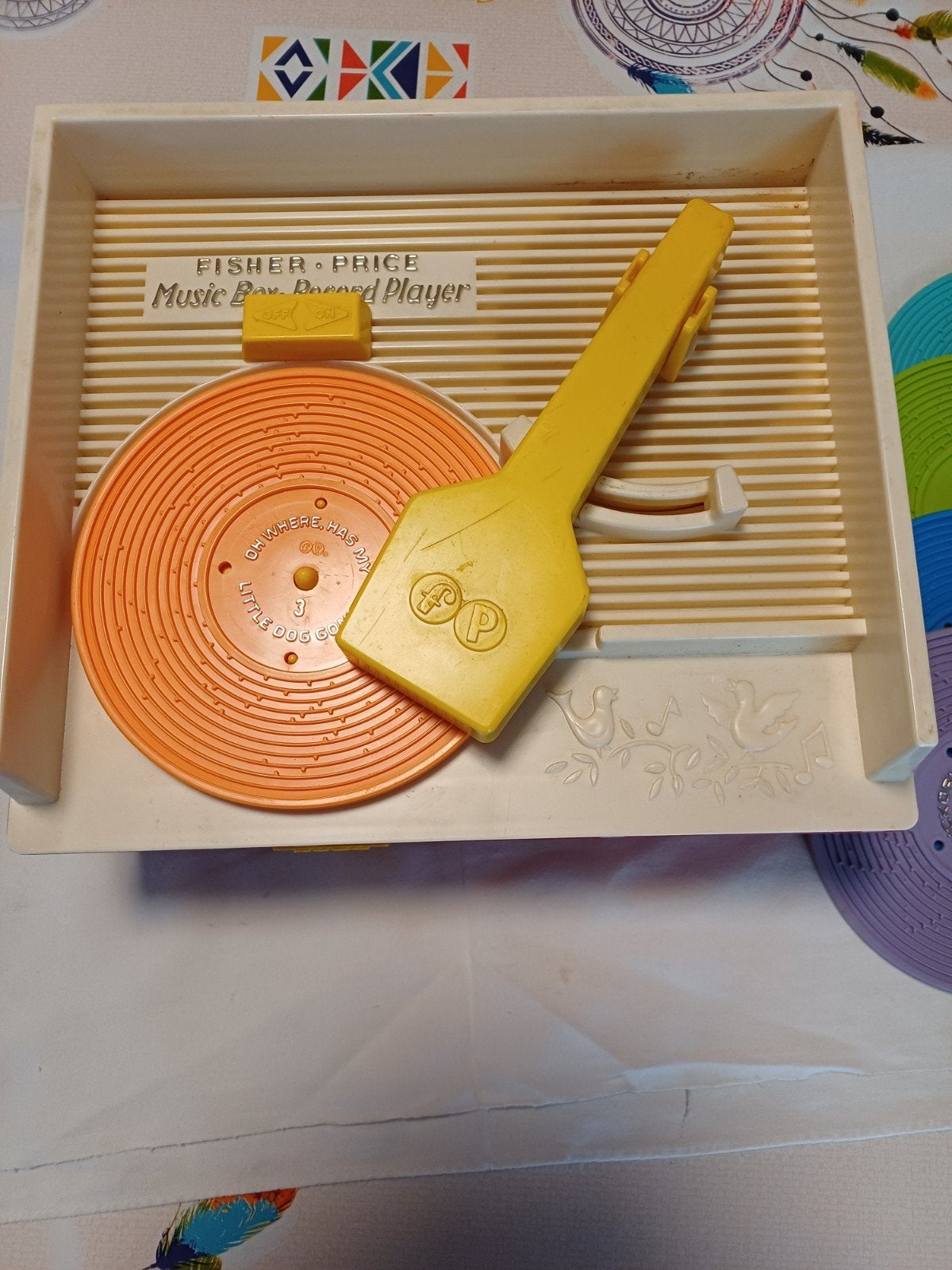 Jouet Vintage  Fisher Price Tourne disques, Kinderen en Baby's, Speelgoed | Fisher-Price, Ophalen of Verzenden