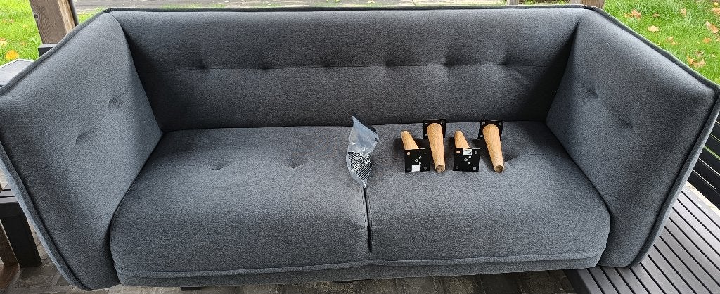 Salon 2 1/2 zit, Huis en Inrichting, Ophalen, Gebruikt, Overige maten, Minder dan 75 cm