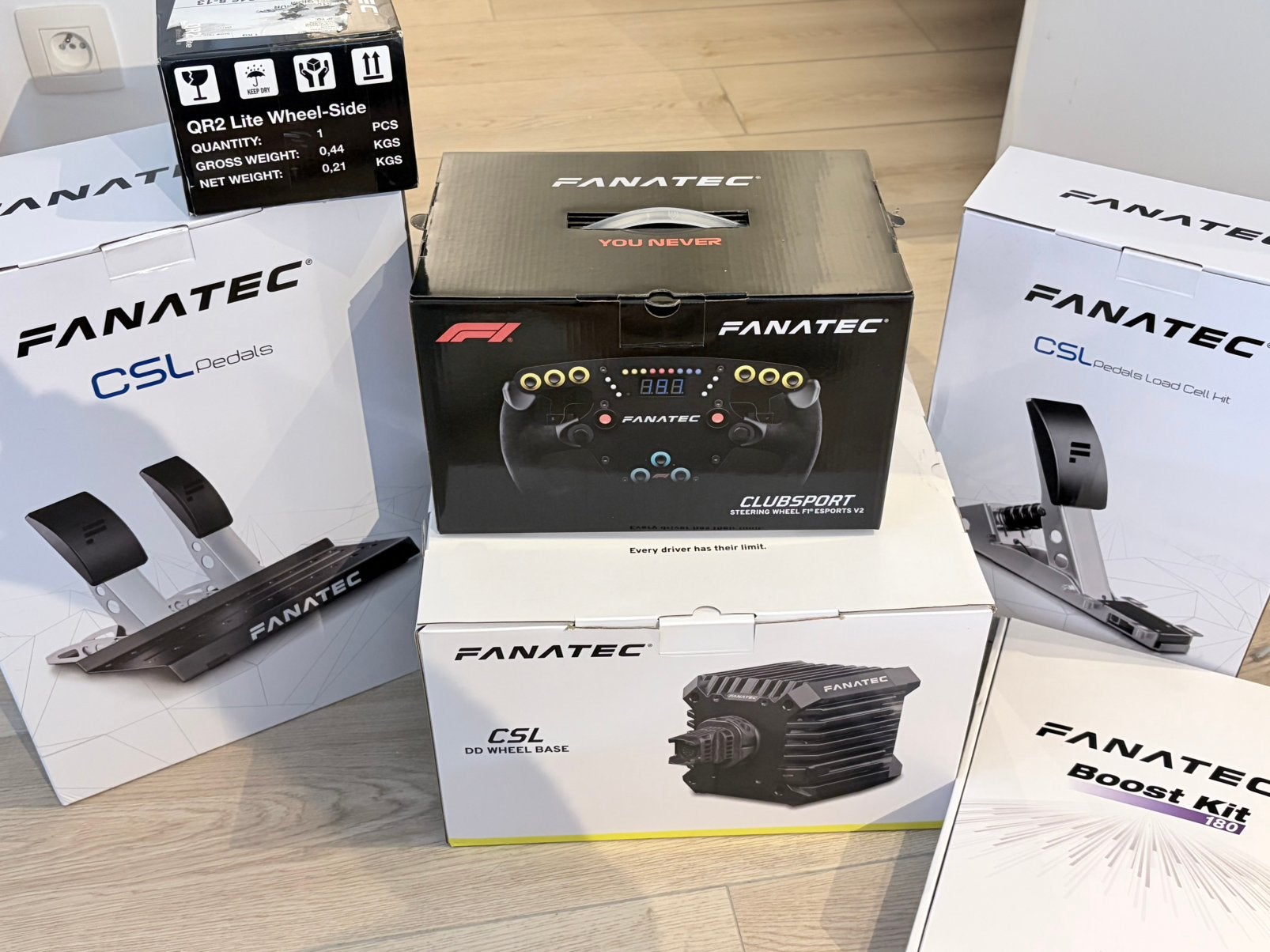 Pack complet Fanatec CSL DD, Computers en Software, Ophalen of Verzenden, Zo goed als nieuw