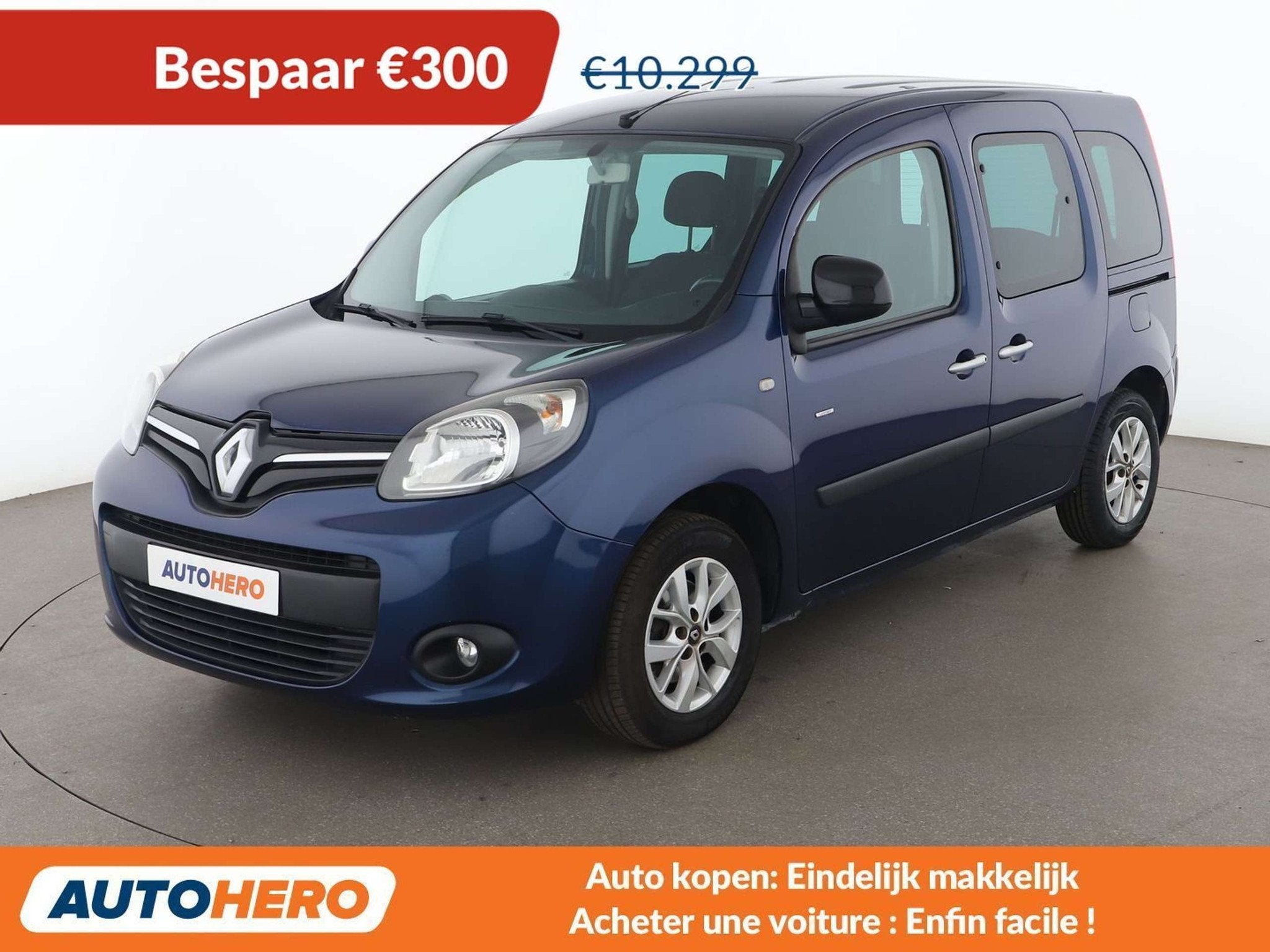 Renault Kangoo 1.5 dCi Limited, Autos, Achat, 90 ch, Ordinateur de bord, Boîte manuelle